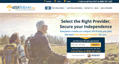 Desktop Screenshot of 401krollover.com